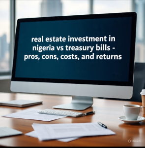 Real Estate Investment in Nigeria Vs Treasury Bills — Pros, Cons, Costs, and Returns