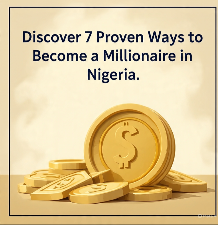 7 Ways to become a millionaire in Nigeria