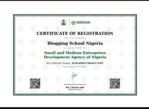 Blogging School Nigeria